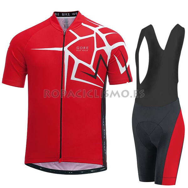 2017 Maillot Gore Bike Wear Power Adrenaline tirantes mangas cor